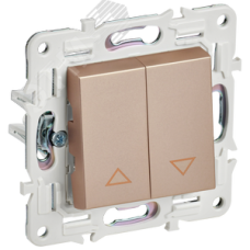 SKANDY Выключатель жалюзи 10А SK-V12Sa песочный IEK