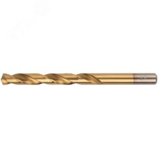 Сверло HSS по металлу, титановое покрытие, в блистере 10,0 мм