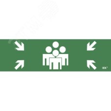 Этикетка самоклеящаяся 310х90 мм ''Место сбора''