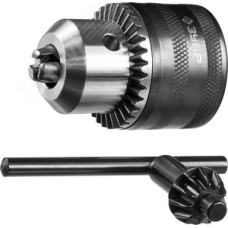 Патрон ударный ключевой для дрели, Профессионал 2908-13-1/2, 13мм, посадочная резьба 1/2'', D=1,5-13мм, с ключом в комплекте