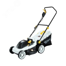 Газонокосилка электрическая KR-2000, 2000Вт, ширина 42см, 6 уровней, 45л