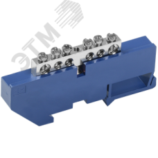 Шина N ''ноль'' на DIN-изоляторе Ni ШНИ-6х9-6-Д-С