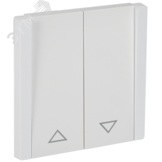 FORTE&PIANO Выключатель жалюзи 10А FP211 белый IEK