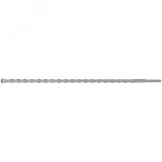 Бур по бетону SDS PLUS, Профи, W-образная вставка, двойная спираль, 18 х 600 мм