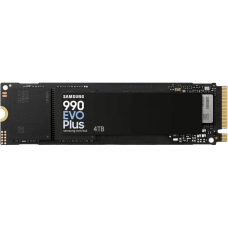 Твердотельные накопители/ Samsung SSD 990 EVO Plus, 4000GB, M.2(22x80mm), NVMe 2.0, NVMe 2.0, PCIe 4.0 x4, V-NAND TLC, R/W 7250/6300MB/s, IOPs 1 050/1 400 000, TBW 2400, DWPD 0.3 (12 мес.)
