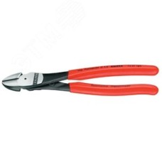 Бокорезы резка - проволока средней твердости 38мм твердая проволока 27мм рояльная струна (HRC 59) 22мм L=180мм обливные рукоятки блистер цвет черный