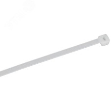 Хомут P6.6 стандартный белый 4.6х160мм 100шт/упак IEK