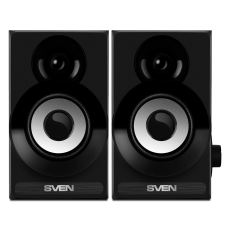SVEN SPS-517, чёрный, акустическая система 2.0, USB, мощность 2x3 Вт(RMS)