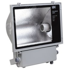 Прожектор металлогалогенный ГО03-400-02 400Вт цоколь E40 серый ассиметричный IP65