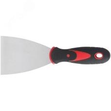 Шпатель, нерж.сталь, прорезиненная ручка  3 (7     мм)