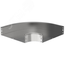 Поворот плавный 90 градусов тип Г01 ESCA 80х600 мм