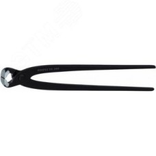 Клещи вязальные для арматурной сетки резка - проволока средней твердости 31мм твердая проволока 18мм режущая кромка 61 HRC / 25мм L=300мм блистер цвет черный