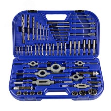 Набор резьбонарезного инструмента KH46S HSS, 58 предметов, M3-M4-M5-M6-M8-M10-M12