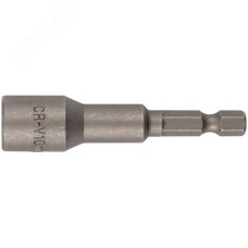 Насадка для шурупов и болтов с 6-грголовкой Профи d=10 мм, L=65 мм