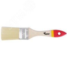 Кисть флейцевая ''Модерн'', иск. щетина, деревянная ручка 1.5'' (38 мм)