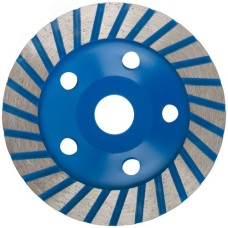 Диск алмазный шлифовальный, посадочный диаметр 22.2 мм, ''Турбо'' широкие сегменты 125 мм