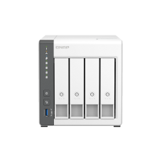 Сетевое хранилище без дисков/ channel QNAP D4 NAS 4 HDD trays.ARM 4-core Cortex-A55 2.0GHz, RAM 4 GB (max), 1x2.5GbE, 1x1GbE, 2xUSB 2.0 port,1xUSB 3.2 Gen 1
