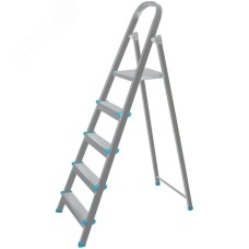 Лестница-стремянка стальная, 5 ступеней, вес 5.5 кг