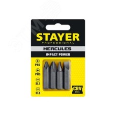 Насадка отверточная ударная Hercules 36 мм