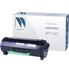 -/ Тонер-картридж NVP NV-60F5H00 для Lexmark MX 310/ 310dn/ 410/ 410de/ 510/ 510de/ 511/ 511de/ 511dhe/ 511dte/ 610/ 611/ 611de/ 611dhe (10000k)