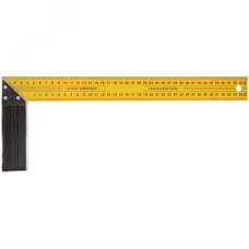 Угольник столярный желтый усиленный 400 мм