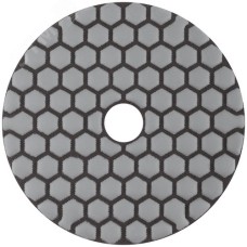 Круг алмазный гибкий шлифовальный АГШК (липучка), сухое шлифование, 100 мм, Р 400