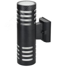 Светильник уличный декоративный для наружного освещения 5101 настенный под лампу E27 IP54 черный