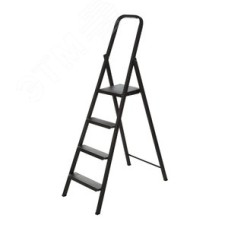 Лестница-стремянка стальная, 4 ступени, вес 5,3 кг