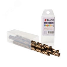 Сверло по металлу, индустриальное, DIN 338, HSS-E Co5, Тип VA, 5xD, 11,00 мм, (1 комплект-5 шт)