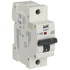 Выключатель автоматический M10H 1P L 100А