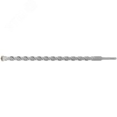 Бур по бетону SDS PLUS, Профи, W-образная вставка, двойная спираль, 22 х 460 мм