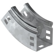 Поворот плавный 45 градусов тип В10 ESCA 50х100 мм HDZ