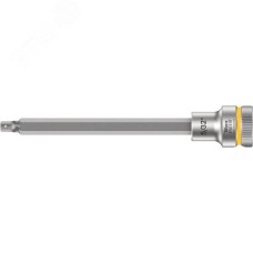 Головка торцевая 8740 B Hex-Plus HF Zyklop со вставкой под внутренний шестигранник DR 3/8 с функцией фиксации крепежа 5/32X107 мм