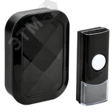 Звонок беспроводной ДЗБ3-36М (36 мелодий) черный