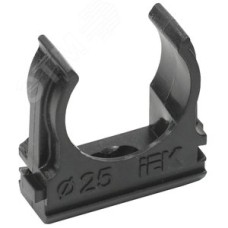 Держатель с защелкой CF25 черный