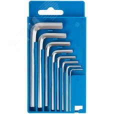 Ключи шестигранные в коробочке 8 шт (1.5-8 мм)