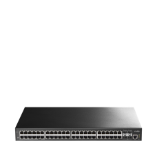 Коммутатор/ 48-Port Layer 3 Managed Gigabit Switch,48 Gigabit Ethernet ports + 4 10 Gigabit uplink SFP optical ports + 1 USB serial port + 1 console port, backplane bandwidth 176Gbps, three-layer network management function, support routing, DHCP, VLAN, M