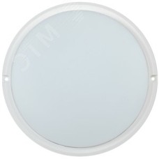 Светильник светодиодный ДПО 4003 15 Вт IP54 4000K круг белый пластик