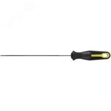 Напильник для заточки цепей бензопил круглый, с прорезиненной ручкой 200 х 3,2 мм