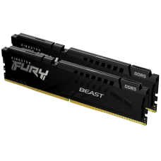 Память оперативная/ Kingston 64GB 5600MT/s DDR5 CL40 DIMM (Kit of 2) FURY Beast Black