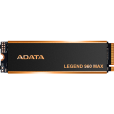 Твердотельный накопитель/ ADATA SSD LEGEND 960 MAX, 2000GB, M.2(22x80mm), NVMe 1.4, PCIe 4.0 x4, 3D NAND, R/W 7400/6800MB/s, IOPs 750 000/630 000, DRAM buffer 2000MB, TBW 1560, DWPD 0.43, with BIG Heat Spreader (5 лет)