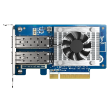 Сетевая карта/ QNAP QXG-25G2SF-CX6 Dual Port 25 GbE SFP28 PCIe Gen4 x8 NIC