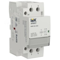 Контактор модульный KMR 63А 24В AC/DC 2НО