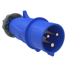Вилка переносная ССИ-013 16А-6ч/200-250В 2Р+РЕ IP44 MAGNUM ИЭК