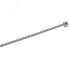 Хомут P6.6 стандартный серый 2.5х100мм 100шт/упак IEK