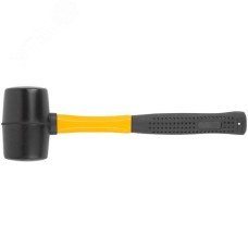 Киянка резиновая, фиберглассовая ручка 50 мм (340 гр)