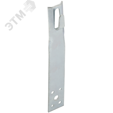 Держатель проводника круглого 6-8 мм прямой h 150 мм оцинкованная сталь