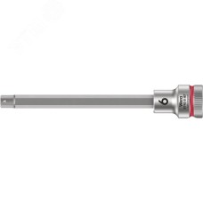 Головка торцевая 8740 B Hex-Plus HF Zyklop со вставкой под внутренний шестигранник DR 3/8 с функцией фиксации крепежа 6X107 мм