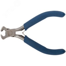 Клещи ''мини'', синие ручки 105 мм