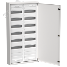 TITAN 5 Корпус металлический ЩРн-168 (2х84) 1085х570х140мм IP31 белый (одна дверь) IEK